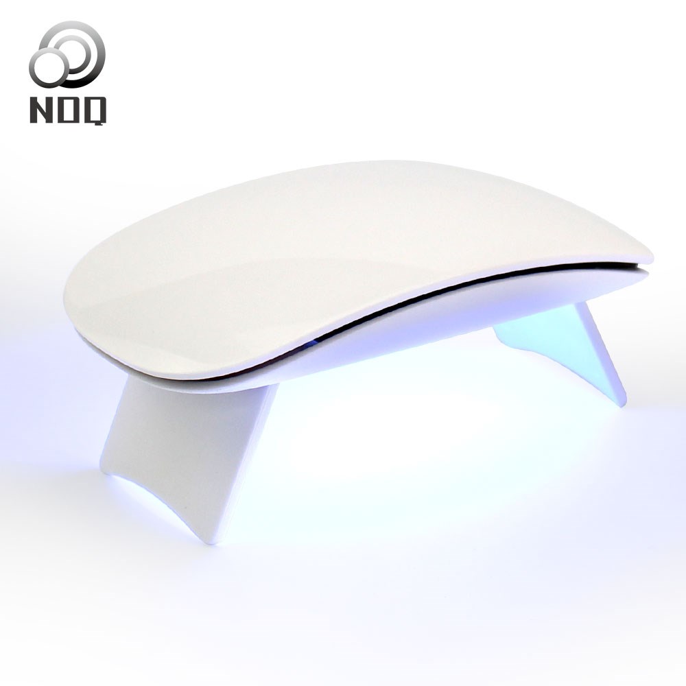NOQ-휴대용 UV LED 네일 건조기, USB 배터리 경화 광선 치료 자외선 광택 램프 젤 폴리쉬 매니큐어 기계